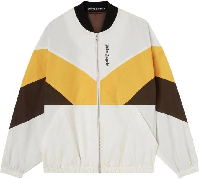 Palm Angels Jack met colourblocking Wit