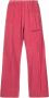 Palm Angels Joggingbroek met logoprint Roze - Thumbnail 1