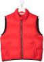 Palm Angels Kids Bodywarmer met logoprint Rood - Thumbnail 1