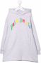 Palm Angels Kids Hoodiejurk met logoprint 0684 MEDIUM GREY MULTICOLOR - Thumbnail 1