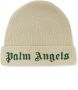 Palm Angels Kids Muts met geborduurd logo Beige - Thumbnail 1