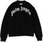 Palm Angels Kids Sweater met logoprint Zwart - Thumbnail 1