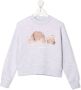 Palm Angels Kids Sweater met teddybeerprint Grijs - Thumbnail 1