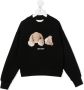 Palm Angels Kids Sweater met teddybeerprint Zwart - Thumbnail 1