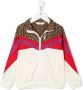 Palm Angels Kids Sweaterjack met rits Wit - Thumbnail 1