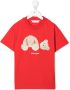 Palm Angels Kids T-shirt met grafische print Rood - Thumbnail 1