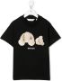 Palm Angels Kids T-shirt met grafische print Zwart - Thumbnail 1