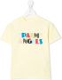 Palm Angels Kids T-shirt met logoprint Geel - Thumbnail 1