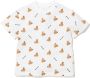 Palm Angels Kids T-shirt met logoprint Wit - Thumbnail 1