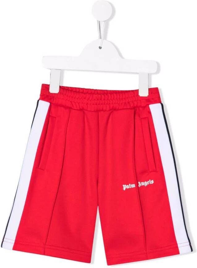 Palm Angels Kids Trainingsbroek met logoprint Rood
