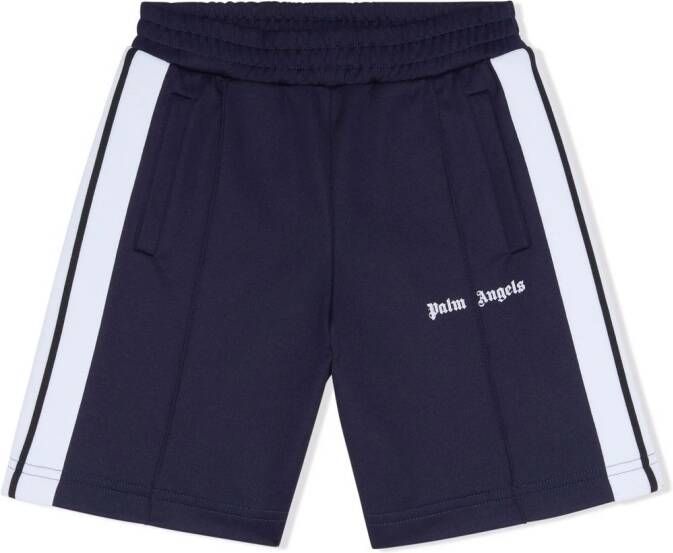 Palm Angels Kids Trainingspak met logoprint Blauw
