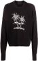 Palm Angels Linnen trui Zwart - Thumbnail 1
