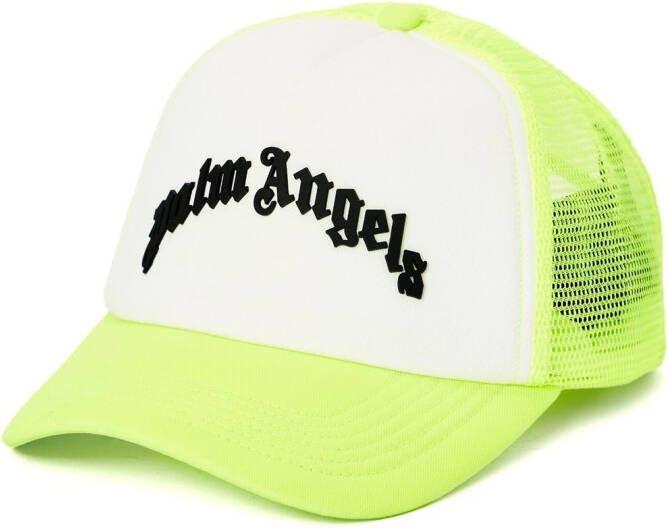 Palm Angels Pet met logopatch YELLOW