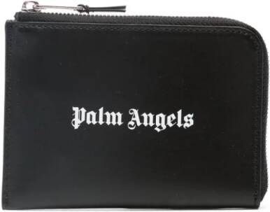 Palm Angels Pasjeshouder met logoprint Zwart