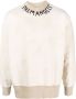 Palm Angels Sweater met logoprint Wit - Thumbnail 2