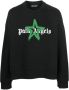 Palm Angels Sweater met logoprint Zwart - Thumbnail 1