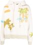 Palm Angels Hoodie met logoprint Beige - Thumbnail 1