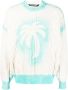 Palm Angels Sweater met logoprint Wit - Thumbnail 1