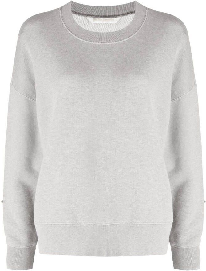 Palm Angels Sweater met logoprint Grijs
