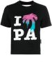 Palm Angels MultiColour Katoenen T-shirt met Logo Print Multicolor Dames - Thumbnail 2