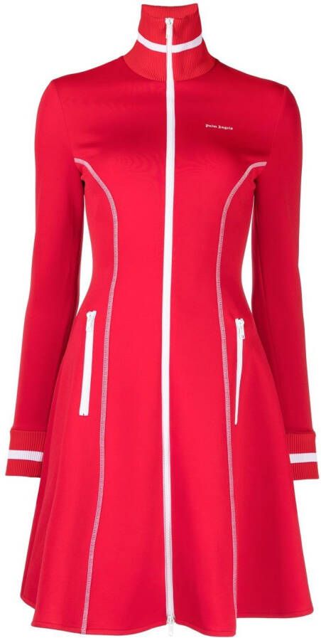 Palm Angels Trainingsjurk met logoprint Rood
