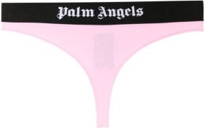 Palm Angels String met logoband Roze