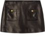 Palm Angels Mini-rok met knoopdetail Zwart - Thumbnail 1