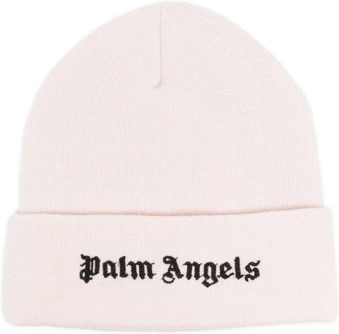 Palm Angels Muts met geborduurd logo Roze