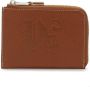 Palm Angels Portemonnee met logo Brown Heren - Thumbnail 1