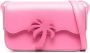 Palm Angels Bridge leren crossbodytas Roze - Thumbnail 1