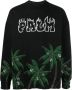 Palm Angels Sweater met logoprint Zwart - Thumbnail 1