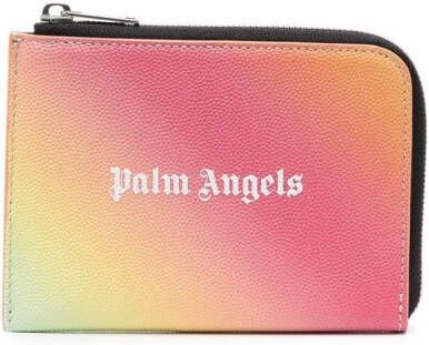 Palm Angels Pasjeshouder met logoprint Veelkleurig