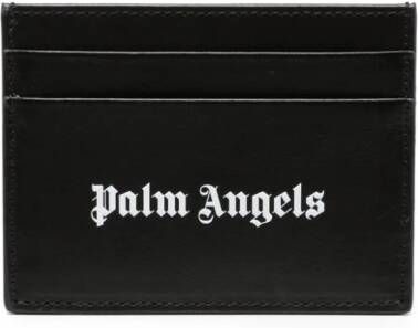 Palm Angels Pasjeshouder met logoprint Zwart