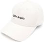 Palm Angels Pet met logoprint Wit - Thumbnail 1