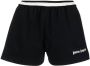 Palm Angels Shorts met logoprint Zwart - Thumbnail 1
