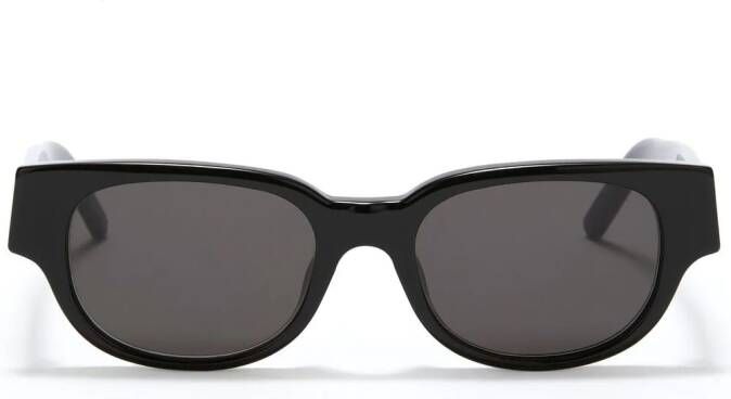 Palm Angels Eyewear Redondo zonnebril Zwart