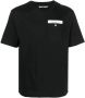 Palm Angels T-shirt met logoband Zwart - Thumbnail 1