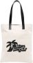Palm Angels Shopper met logoprint Beige - Thumbnail 1