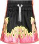 Palm Angels Shorts met vlakken Zwart - Thumbnail 1