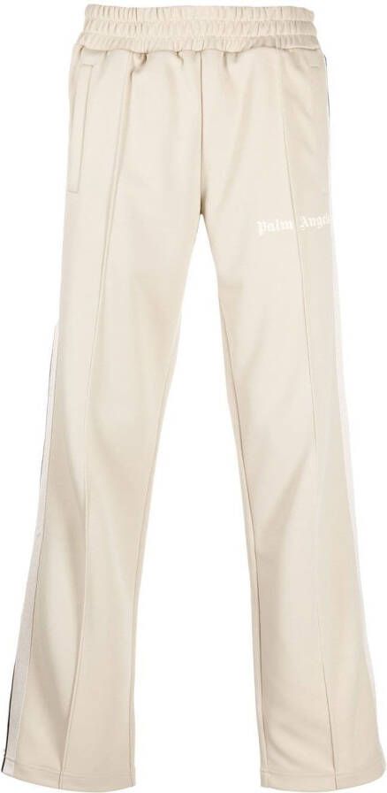 Palm Angels Trainingsbroek met zijstreep Beige