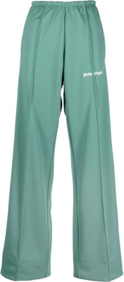 Palm Angels Trainingsbroek met zijstreep Groen