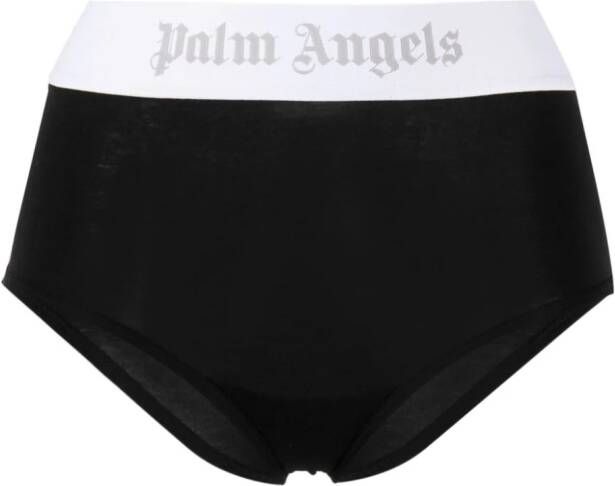 Palm Angels Slip met logoband Zwart