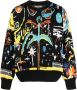 Palm Angels Trui met jacquard Zwart - Thumbnail 1