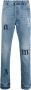 Palm Angels Straight jeans Blauw - Thumbnail 1