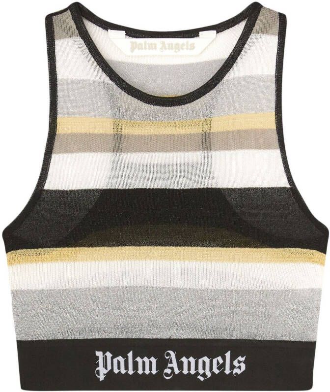 Palm Angels Cropped top Wit