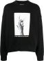 Palm Angels Sweater met fotoprint Zwart - Thumbnail 1