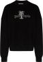 Palm Angels Sweater met geborduurd logo Zwart - Thumbnail 1