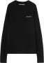 Palm Angels Sweater met logoprint Zwart - Thumbnail 1