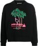 Palm Angels Sweater met logoprint Zwart - Thumbnail 1