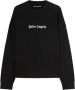 Palm Angels Sweater met logoprint Zwart - Thumbnail 1
